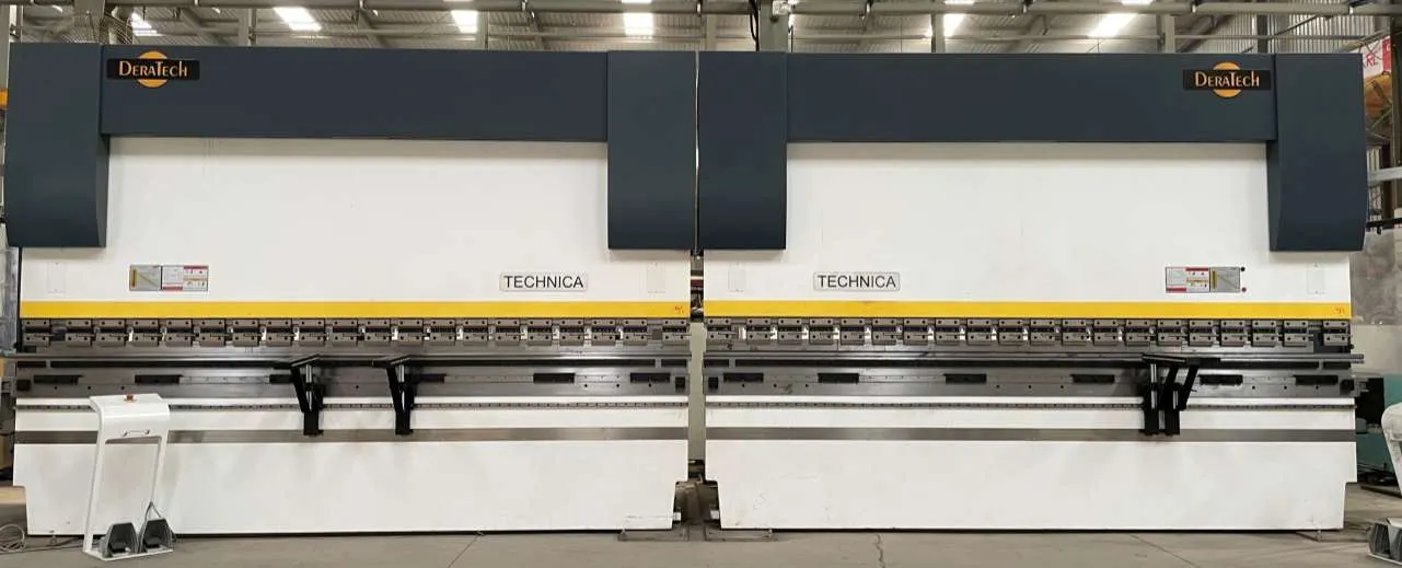 Deratech 8 m tandem press brake