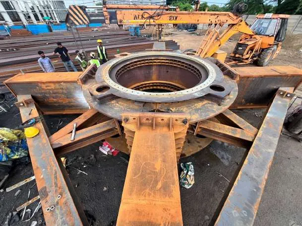 Ship loader for cement