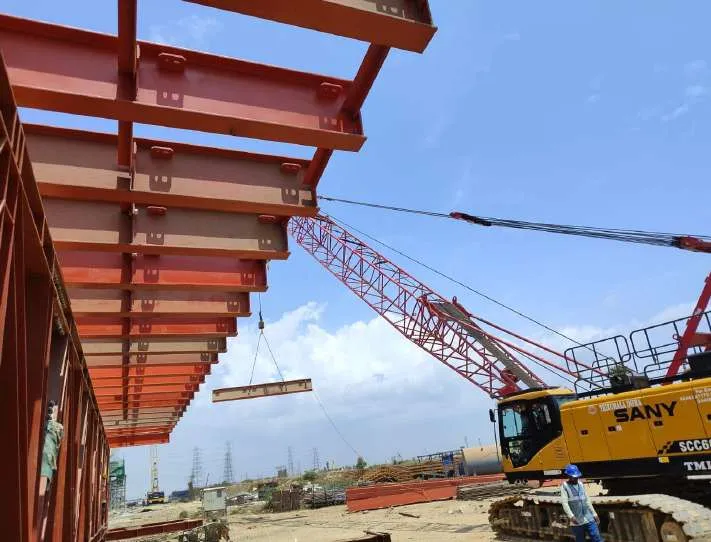 Sliding bridge trusses, Chennai Peripheral Ring Road