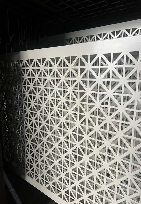 Aluminium building facade, Eco Park
