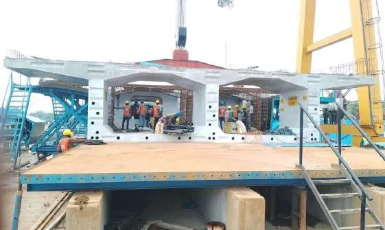 Twin-cell long-line mould, C6 package