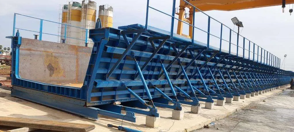 60 m U-girder mould, Chennai Metro