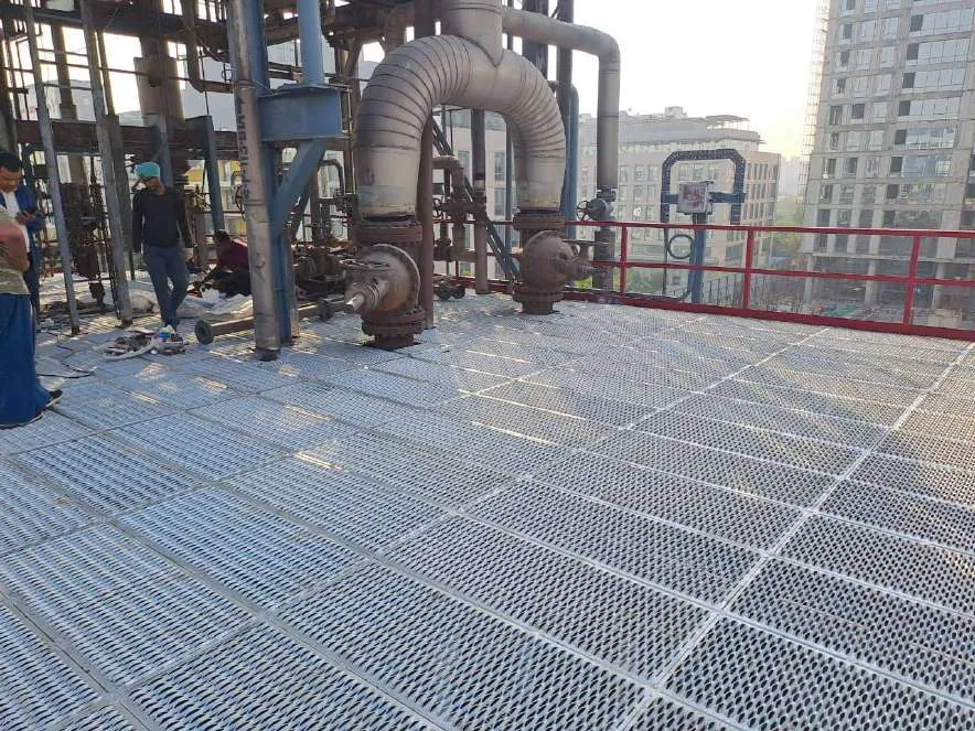 Grip-Strut platforms and ladders, oil & gas equipment chamber, Gurugram