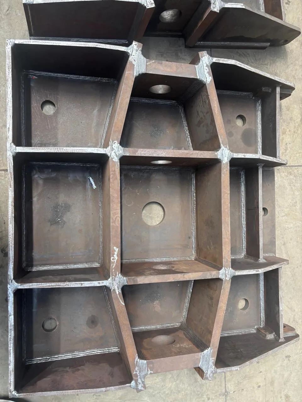 Pylon anchor boxes, Mumbai-Pune Missing Link cable-stayed bridge