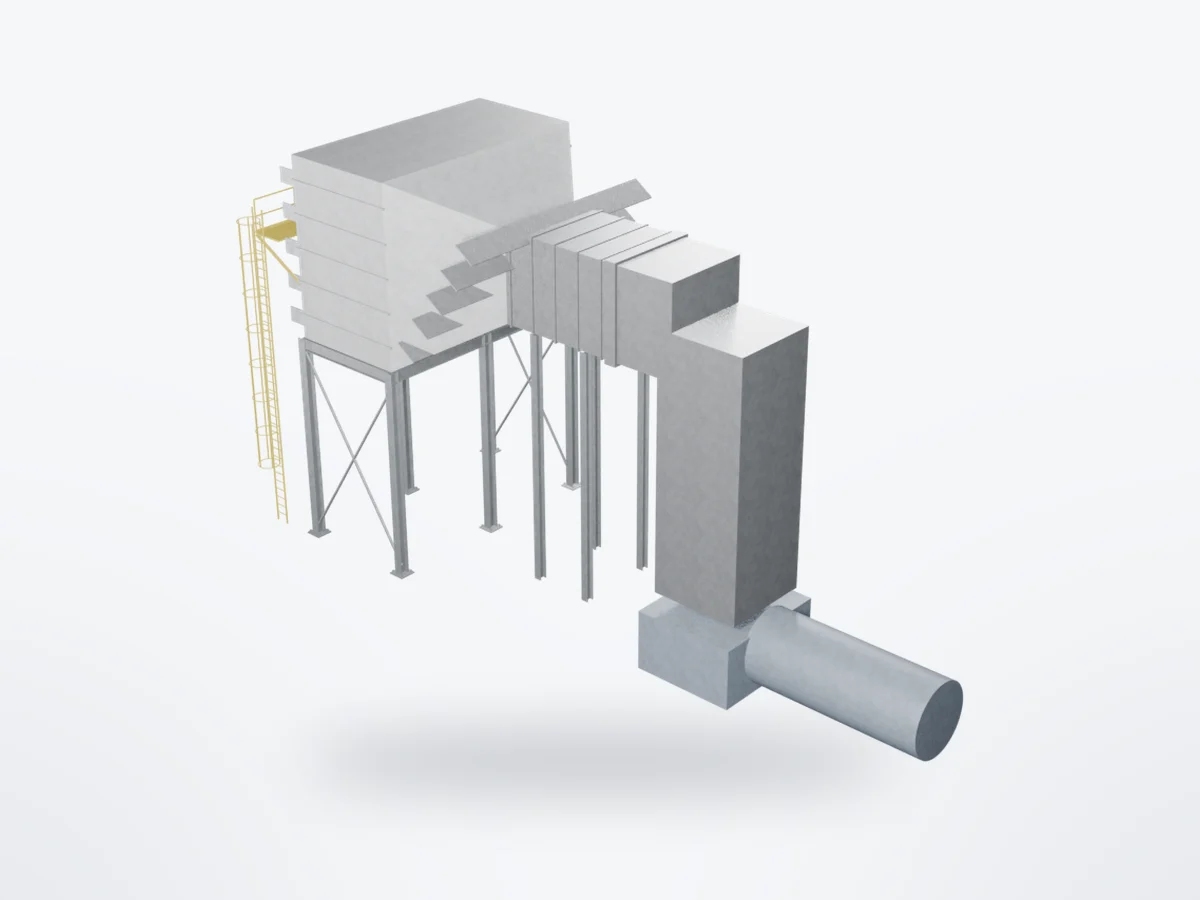 3D model of Air Intake Ducts