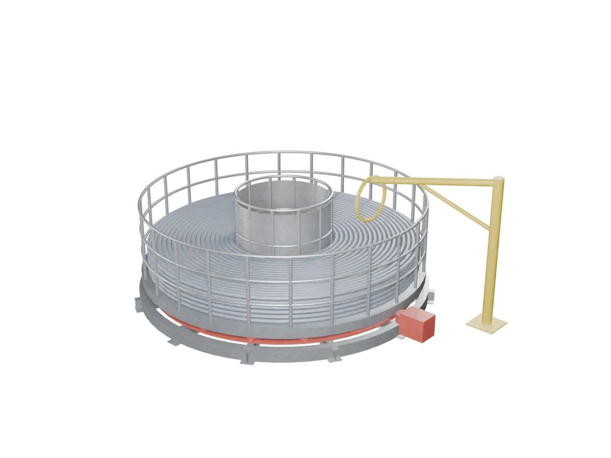 Cable Carousels, 3D model