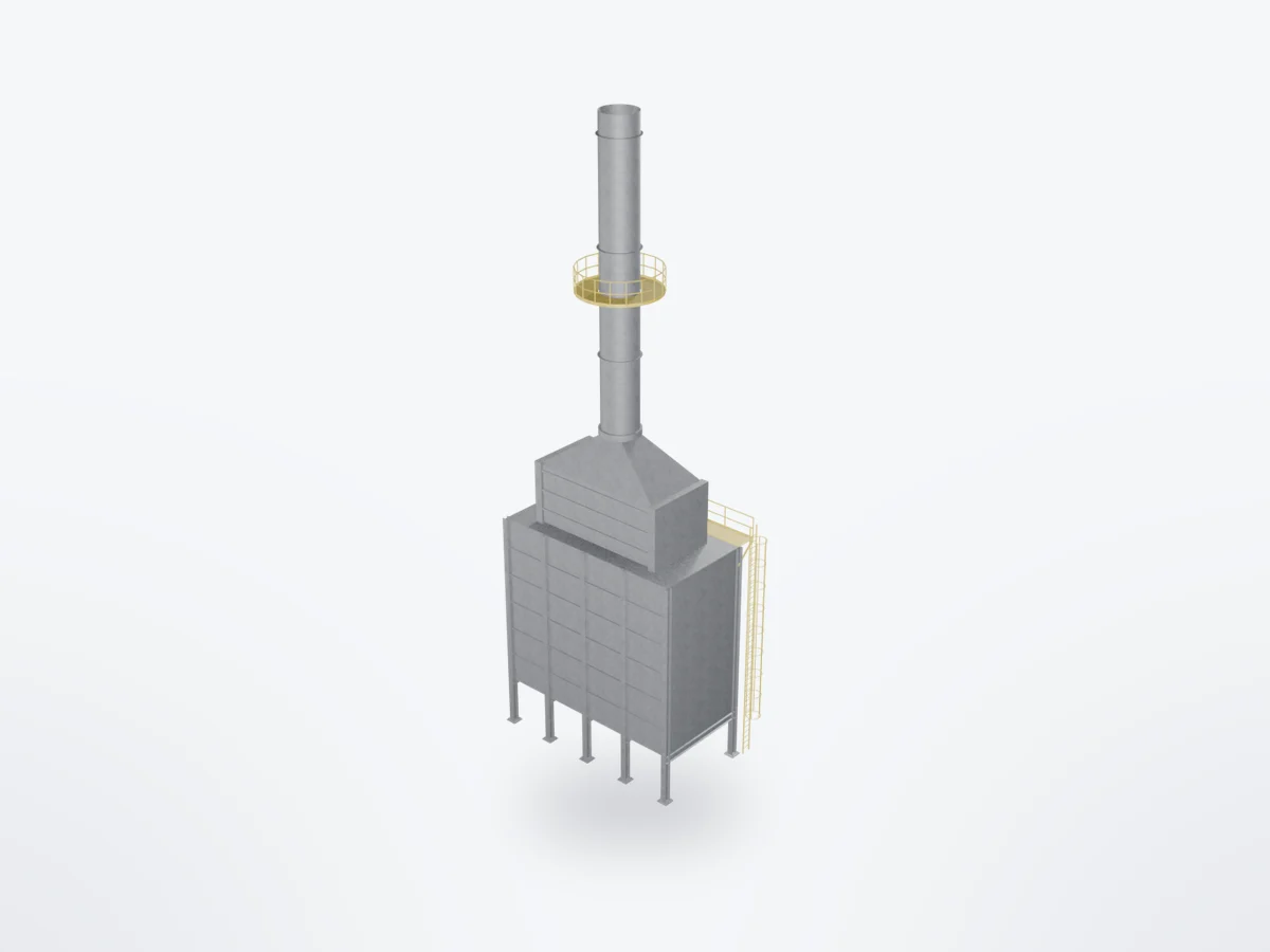 3D model of Fired Heater Casings