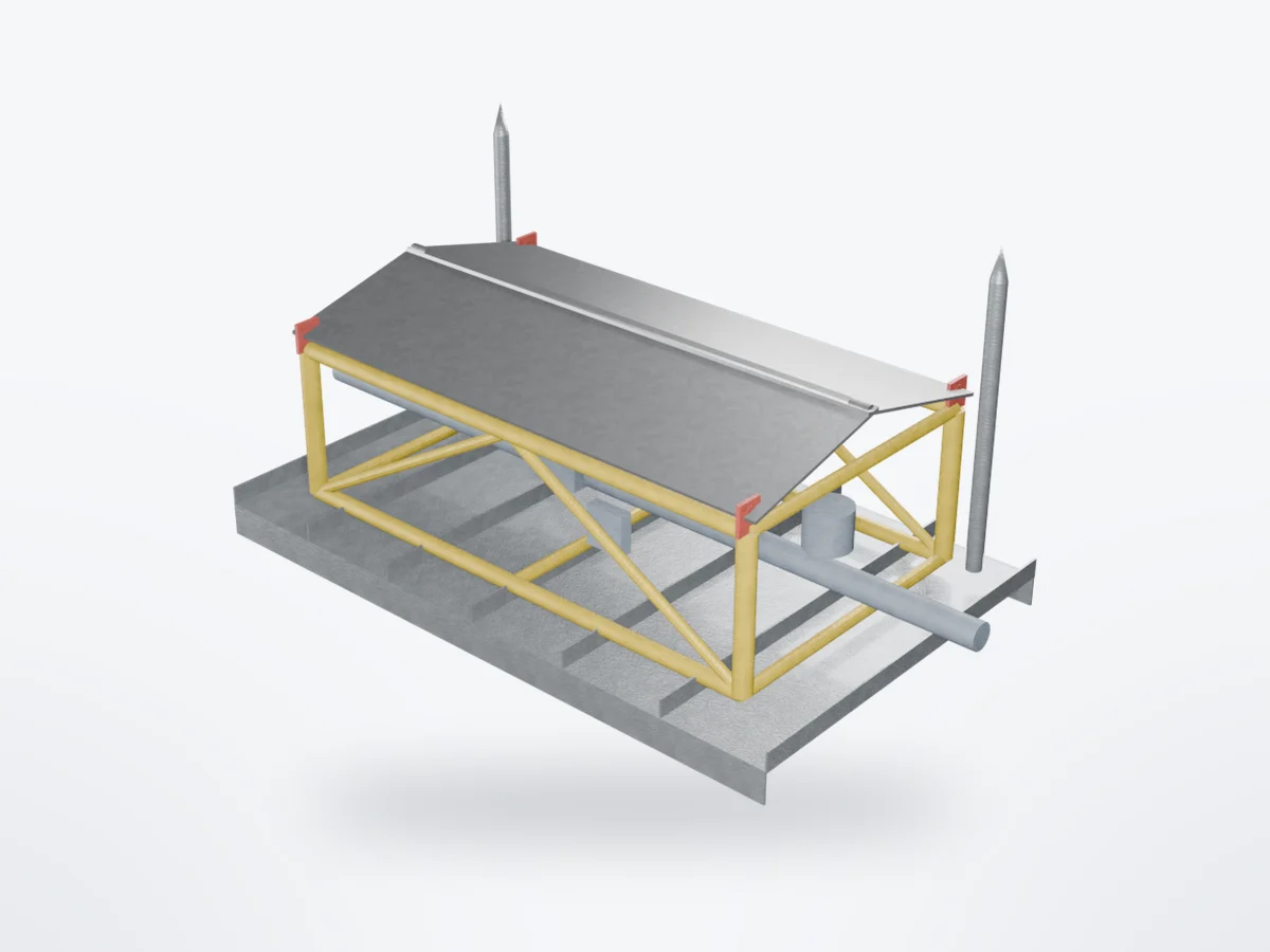 3D model of Subsea Structure Frames